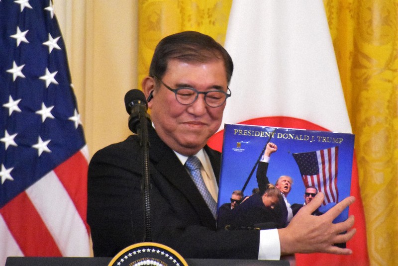 石破首相、トランプ氏と立ち話で友情と信頼に謝意…接触は最後になるとみられる